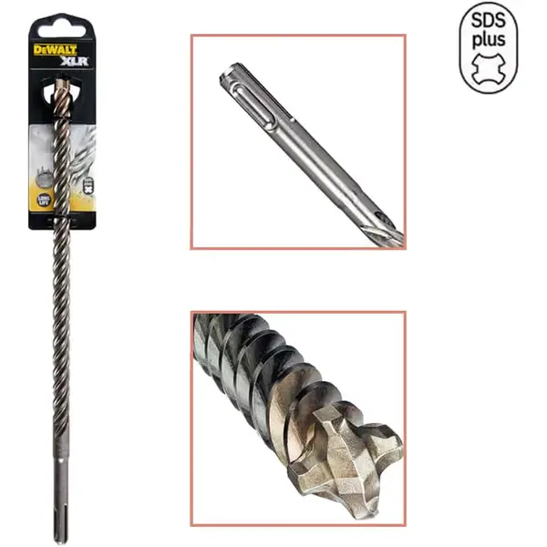 Бур DeWalt DT8922 SDS-Plus, XLR, 4 крайки, (8x110x50 мм)