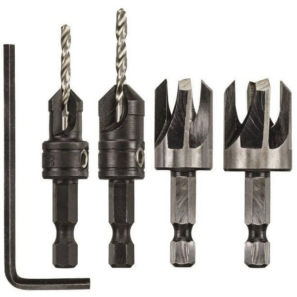 Набір системи свердління отворів по дереву DeWalt DT7620 5пр.