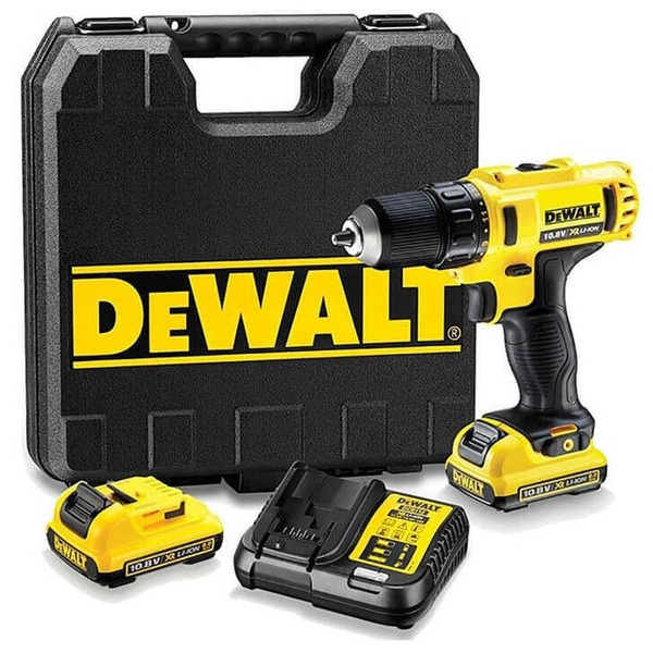 Дриль-шурупокрут DeWalt DCD710D2 10.8 V, 24 Нм, Li-Ion, 2ак.