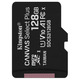 Карта памяти MicroSDXC 128GB UHS-I 10 Kingston Canvas Select Plus R100MB/s + SD-адаптер (SDCS2/128GB)