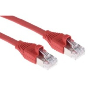 Патч-корд RJ45, 568A/B, FTP, PowerCat 6, LSZH, 2 м, Червоний, MOLEX