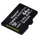 Карта памяти MicroSDXC 64GB UHS-I Class 10 Kingston Canvas Select Plus R100MB/s (SDCS2/64GBSP)