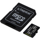 Карта памяти MicroSDXC 2x64GB UHS-I Class 10 Kingston Canvas Select Plus R100MB/s + SD-адаптер (SDCS2/64GB-2P1A)