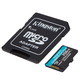 Карта памяти MicroSDXC 256GB UHS-I/U3 Class 10 Kingston Canvas Go! Plus R170/W90MB/s + SD-адаптер (SDCG3/256GB)