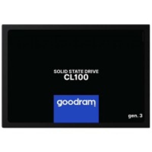 Накопитель SSD  240GB Goodram CL100 GEN.3 2.5" SATAIII 3D TLC (SSDPR-CL100-240-G3)
