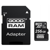 Карта пам`яті MicroSDXC 256GB UHS-I Class 10 Goodram + SD-adapter (M1AA-2560R12)