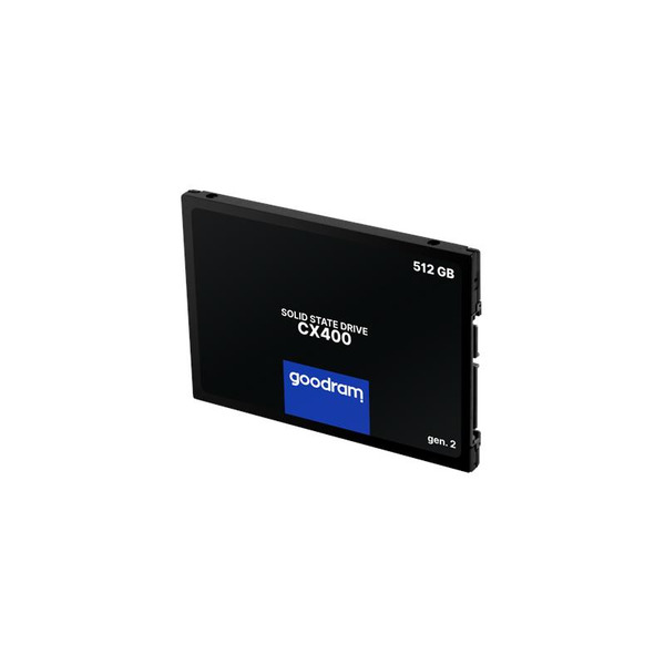 Накопитель SSD  512GB Goodram CX400 Gen.2 2.5" SATAIII 3D TLC (SSDPR-CX400-512-G2)