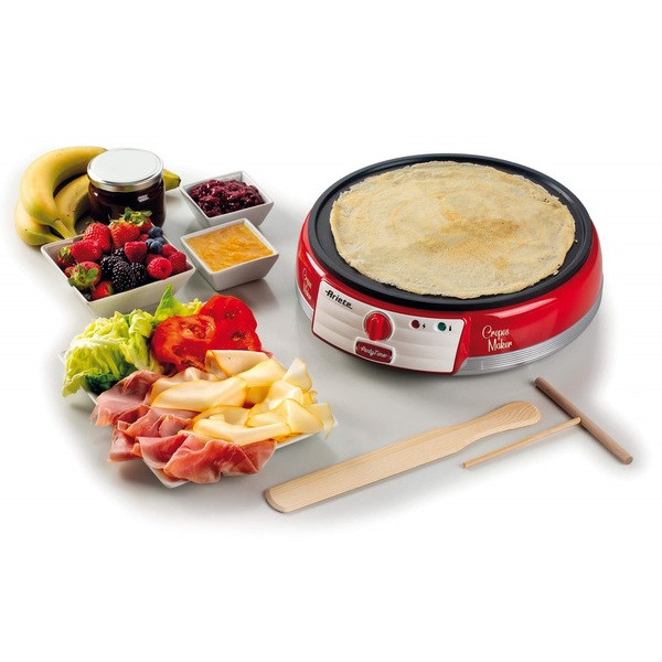 Блінниця ARIETE 0202 Білий/Червоний