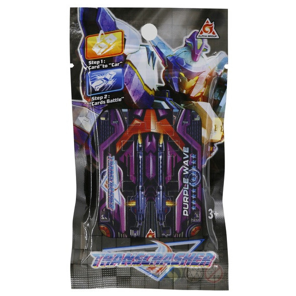 Іграшка Transcrasher Машинка-трансформер Фіолетова хвиля