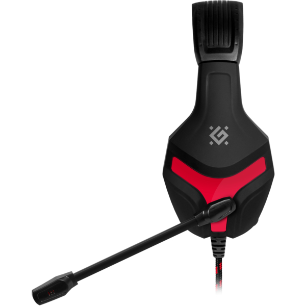 Навушники DEFENDER (64500) Scrapper 500 червоний + чорний, кабель 2 м