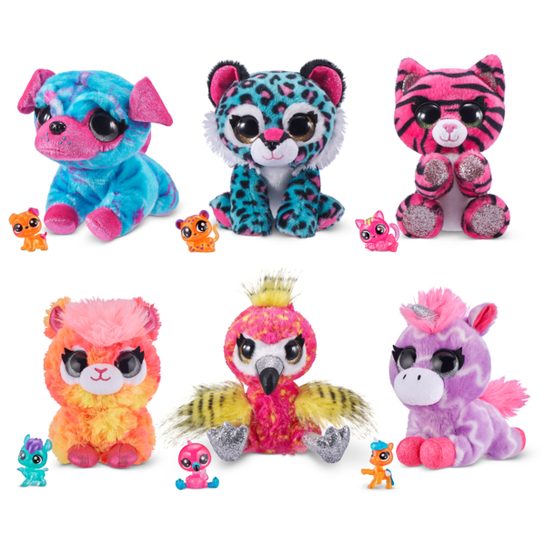 Іграшка м'яка ZURU COCO SURPRISE NEON з сюрпризом в асортименті