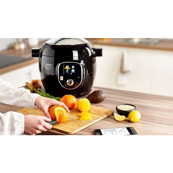 Мультиварка-скороварка Tefal Cook4me+ Connect CY855830