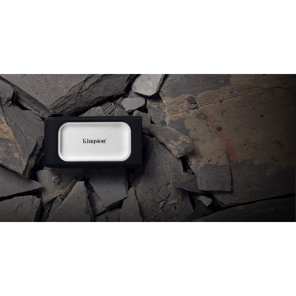 Накопичувач зовнішній SSD Portable USB 1.0ТB Kingston XS2000 Silver (SXS2000/1000G)