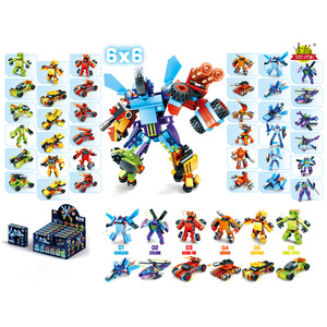 Конструктор Mini Blocks Робот-трансформер