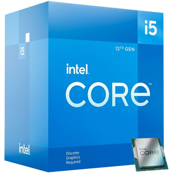 Процессор Intel Core i5 12400F (2.5GHz 18MB, Alder Lake, 65W, S1700) Box (BX8071512400F)