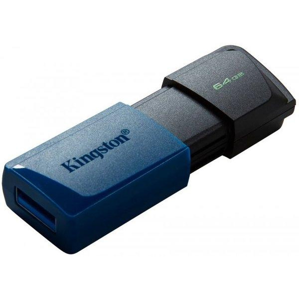 USB-Флешка USB 3.2 64GB Kingston DataTraveler Exodia M Black/Blue (DTXM/64GB)