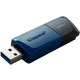 Флеш-накопитель USB3.2 64GB Kingston DataTraveler Exodia M Black/Blue (DTXM/64GB)