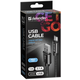 КабельDefender USB08-03T PRO USB2.0, AM-MicroBM Black, 1m (87802)