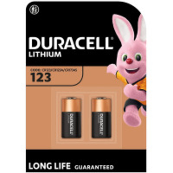 Батарейка DURACELL DL 123 2 шт.