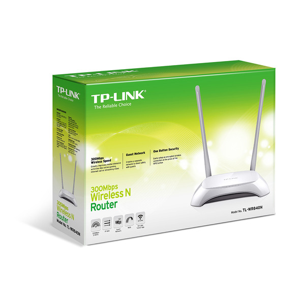 Бездротовий маршрутизатор (роутер) TP-Link TL-WR840N