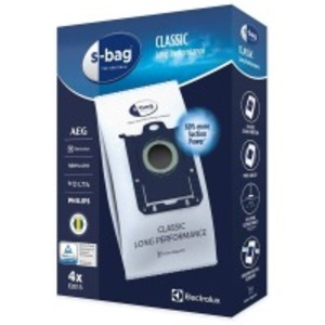 Аксесуари для пилососiв ELECTROLUX E 201S S-bag Classic LongPerformance 4штх3.5 синт
