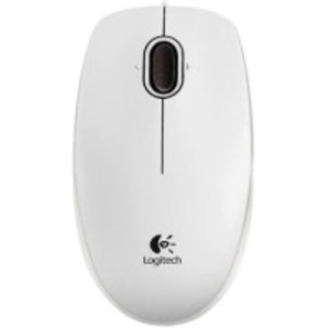 Миша Logitech B100 White (910-003360)