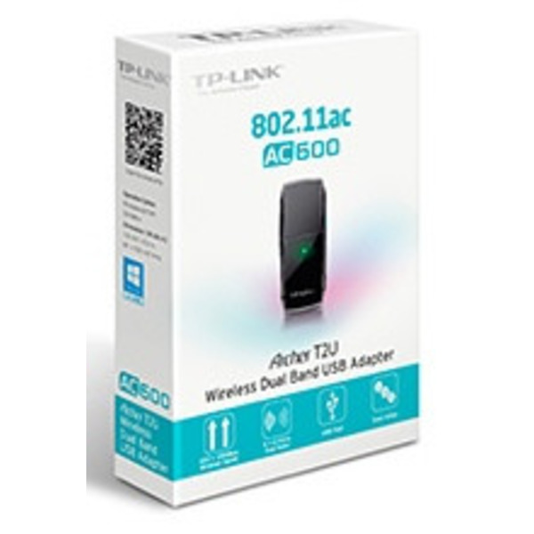 Беспроводной адаптер TP-Link Archer T2U (AC600,  mini)