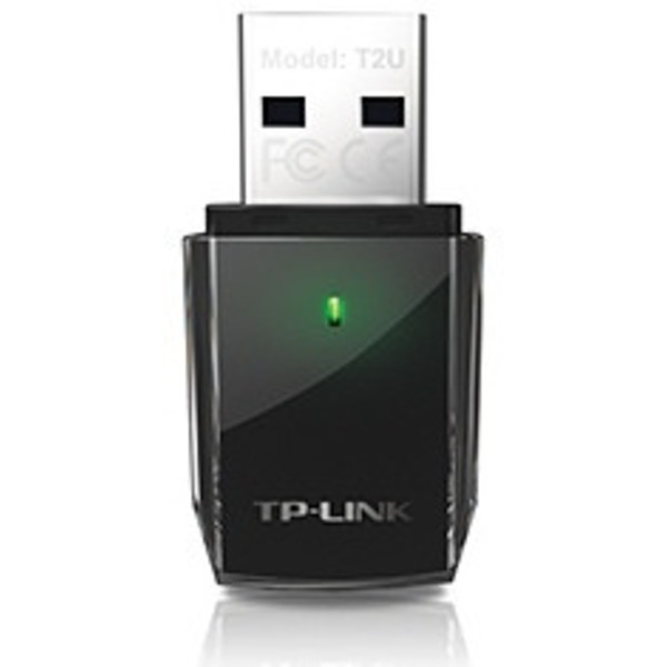 Беспроводной адаптер TP-Link Archer T2U (AC600,  mini)
