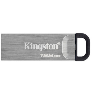 Флеш-накопитель USB3.2 128GB Kingston DataTraveler Kyson Silver/Black (DTKN/128GB)