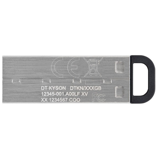 USB-Флешка USB 3.2 128GB Kingston DataTraveler Kyson Silver/Black (DTKN/128GB)