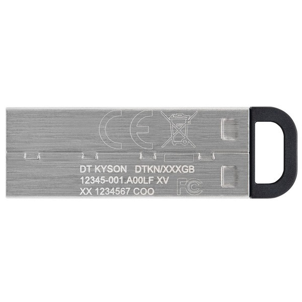 USB-Флешка USB 3.2 256GB Kingston DataTraveler Kyson Silver/Black (DTKN/256GB)