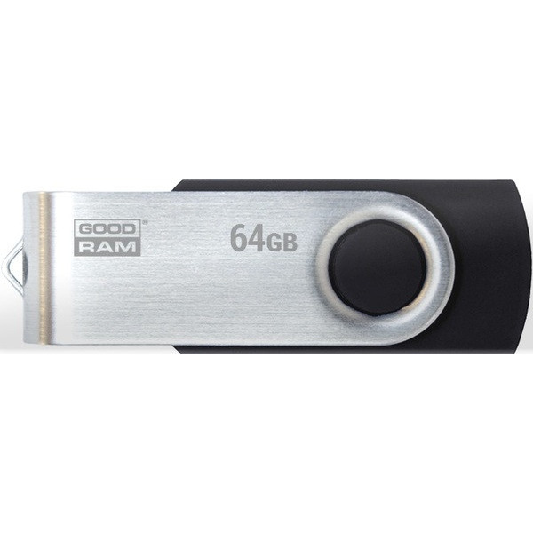 USB-Флешка USB 2.0 64GB Goodram UTS2 (Twister) Black (UTS2-0640K0R11)