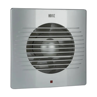 Вентилятор 12W (10 см) срібний