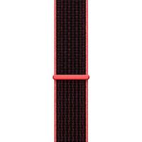 Ремінець для Apple Watch (38-40mm) Sport Loop Nike Black/Red
