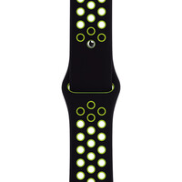 Ремінець для Apple Watch (38-40mm) Nike Sport Band Black/Green