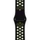 Ремінець для Apple Watch (38-40mm) Nike Sport Band Black/Green