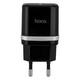 Мережевий Зарядний Пристрий Hoco C12 Micro Black