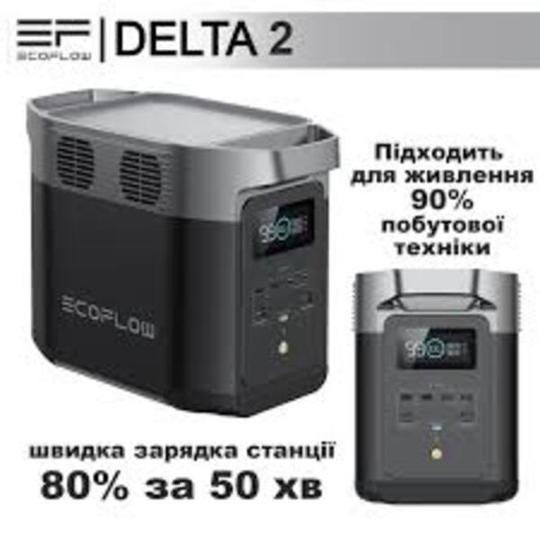 Зарядная станция EcoFlow Delta 2 ZMR330-EU