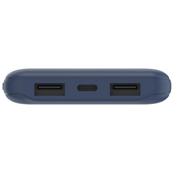 Внешний аккумулятор (Power Bank) Belkin 10000mAh, 15W Dual USB-A, USB-C, синий