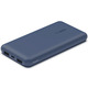 Belkin Портативное зарядное устройство 10000mAh, 15W Dual USB-A, USB-C, blue