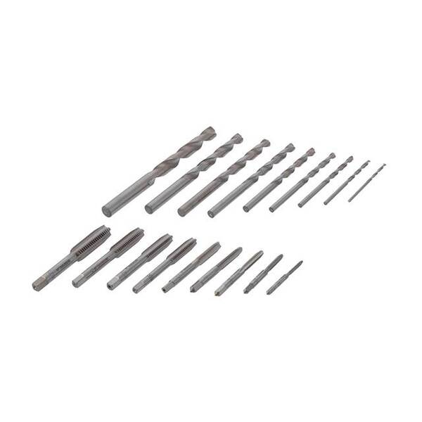 Набір мітчиків та свердел 18од INTERTOOL SD-8100