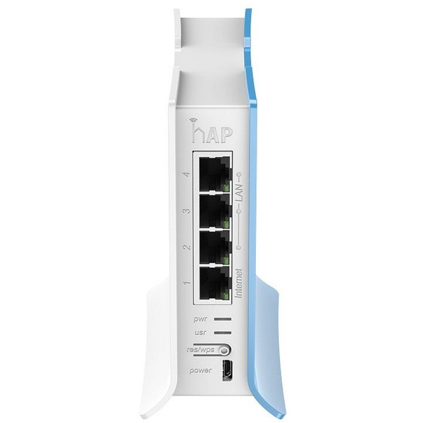 Бездротовий маршрутизатор (роутер) Mikrotik hAP lite TC RB941-2ND-TC