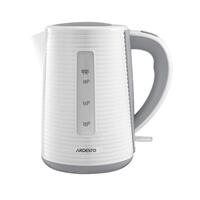 ARDESTO Электрочайник EKL-F17WG 1.7л/2150Вт/strix контроль/цвет белый + серый