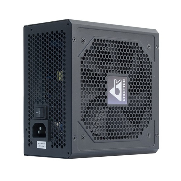 Chieftec Блок питания RETAIL Eco GPE-500S,12cm fan,a/PFC,24+4,2xPeripheral,4xSATA,1xPCIe