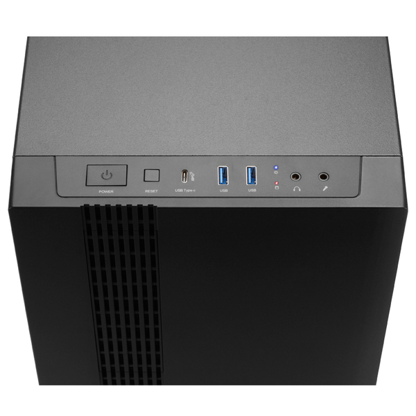 Chieftec Корпус Uni UK-02B, без БП, 2xUSB3.0, 1xUSB Type-C, ATX, Black