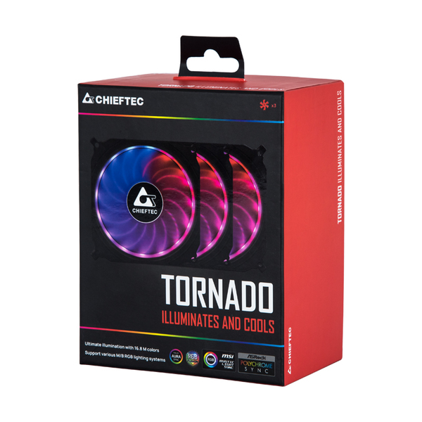 Вентилятор TORNADO 3in1 ARGB CF-3012-RGB