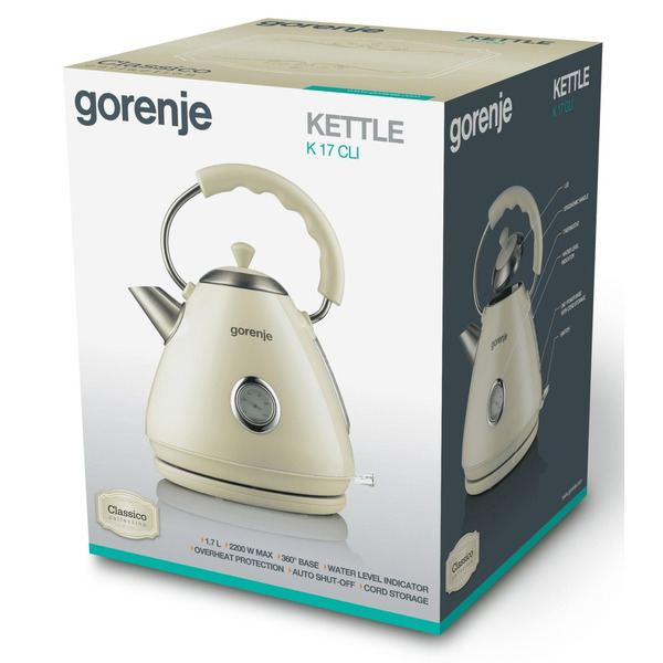 Электрочайник Gorenje K17CLI