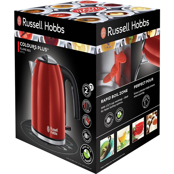 Електрочайник Russell Hobbs Colours Plus [20412-70 Red]