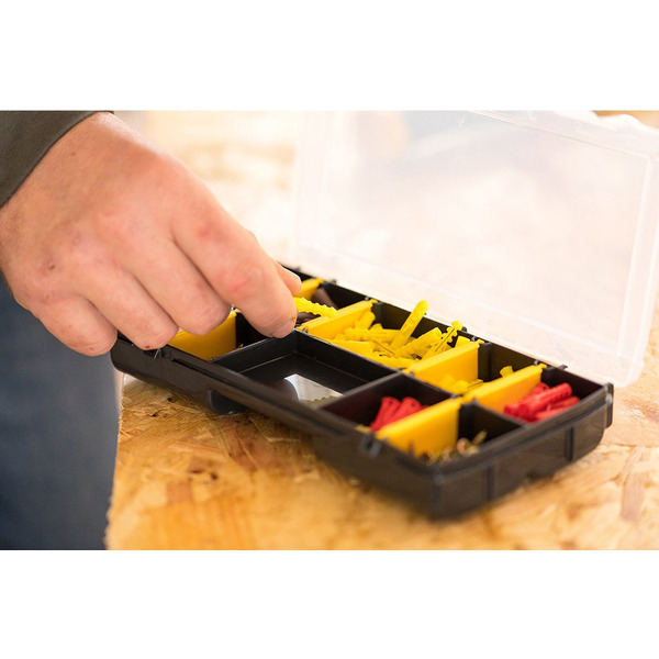 Ящик для інструментів (касетниці) 21 х 11,5 х 3,5 см 10 відсіків