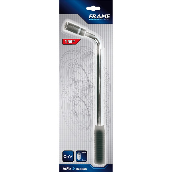 Ключ балонний TOPEX телескопічний 17 х 19 мм (37D305)